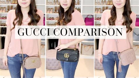 gucci soho disco vs marmont matelasse|gucci marmont bag styles.